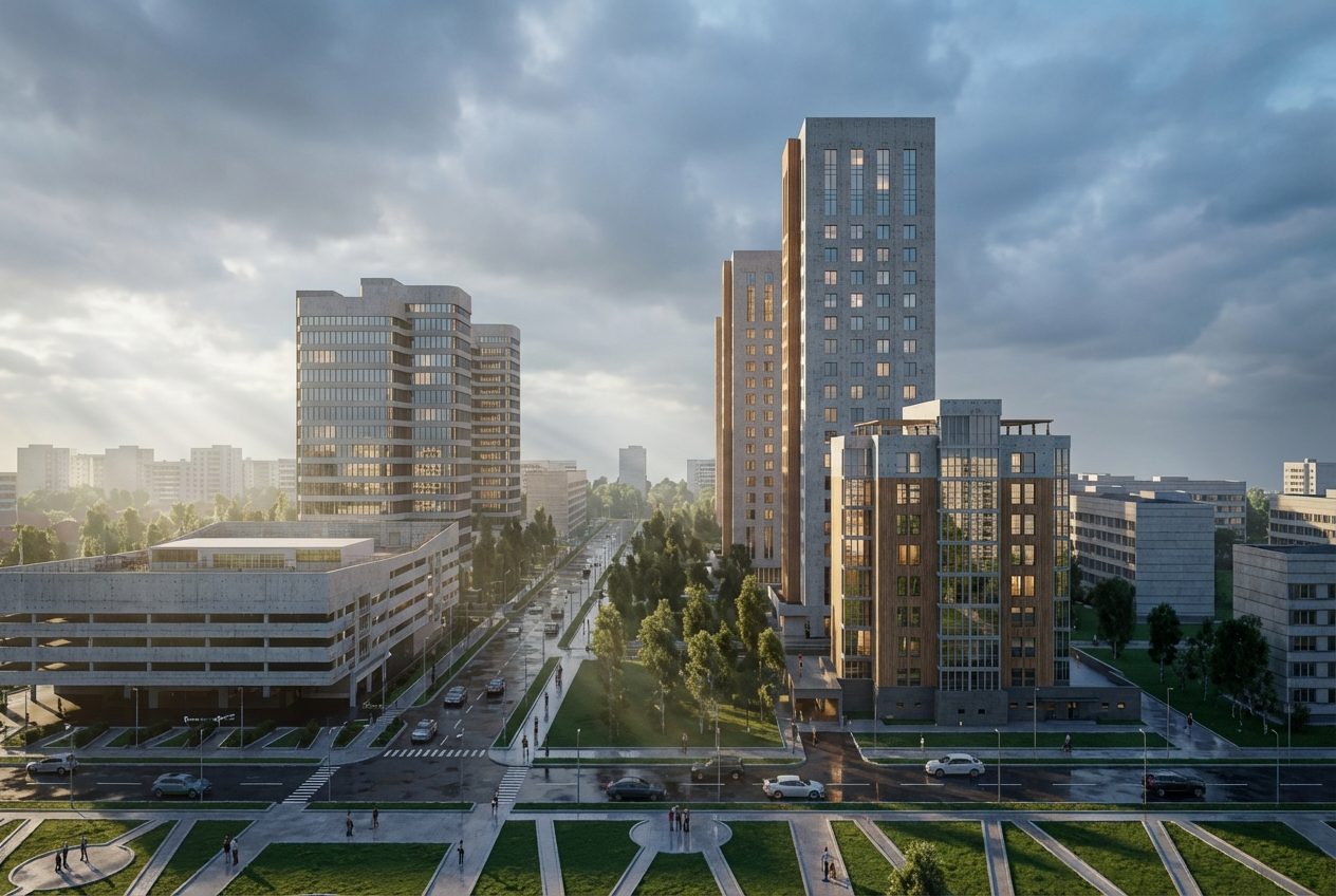 Urban residential development